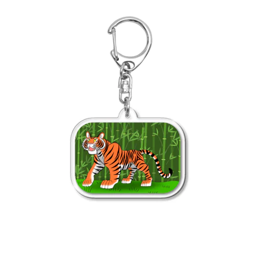 トラ Acrylic Key Chain