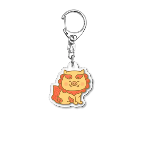 シーサーさん1 Acrylic Key Chain