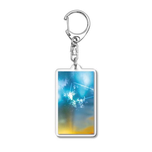 夏の大三角 Acrylic Key Chain