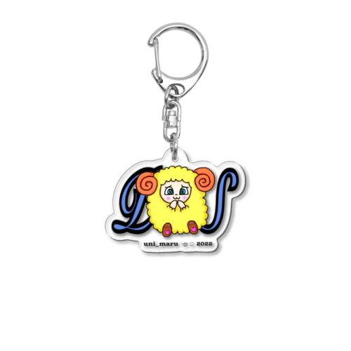 please sheep Acrylic Key Chain