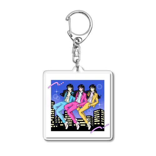 ネオ東京 Acrylic Key Chain