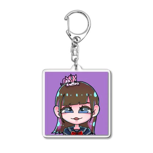 TiNa 似顔絵♡オリジナルグッズ Acrylic Key Chain