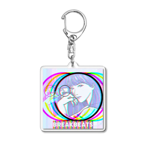 BREAKBEATS Acrylic Key Chain