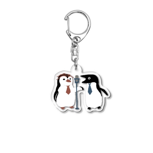 大阪まんざいペンギン Acrylic Key Chain