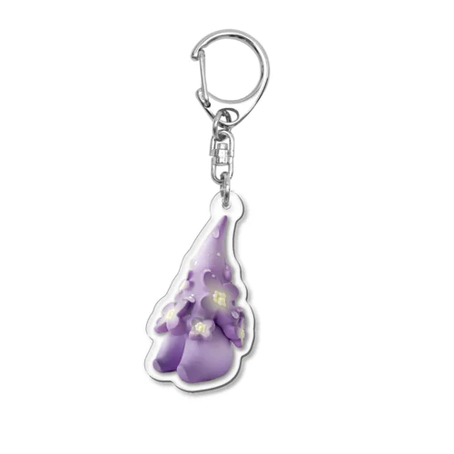 隣人・ノーム／希少：紫陽花種（Purple） Acrylic Key Chain