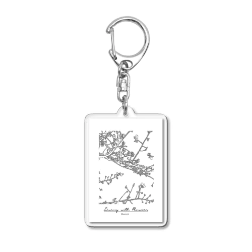 Sakura line Acrylic Key Chain