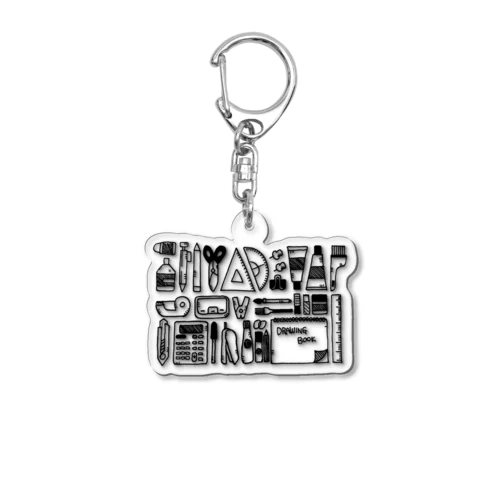 Stationery etc. Acrylic Key Chain