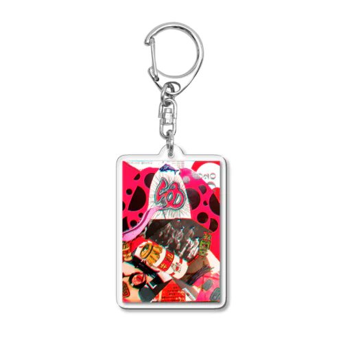 Collage~Monster Acrylic Key Chain