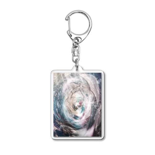 Silent Solitude Acrylic Key Chain