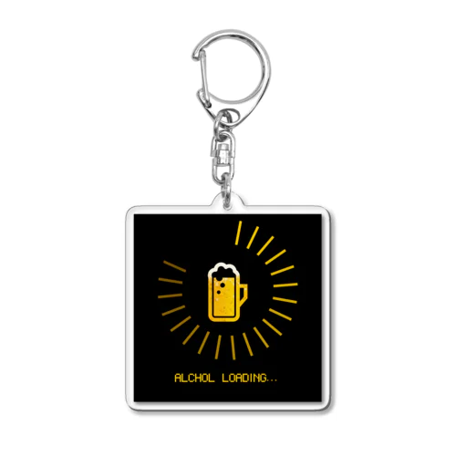 ALCHOL LOADING...01 Acrylic Key Chain