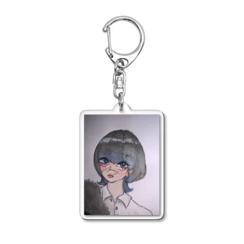 まみやさん Acrylic Key Chain