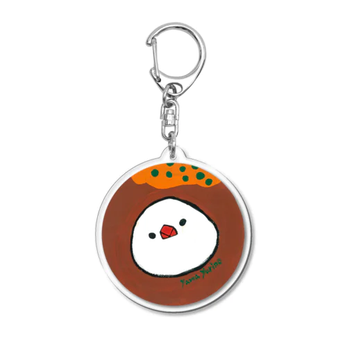 たこやきの顔ハメパネル Acrylic Key Chain