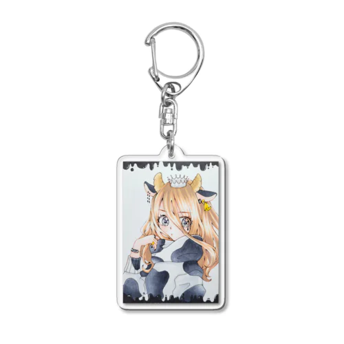 うしちゃん Acrylic Key Chain