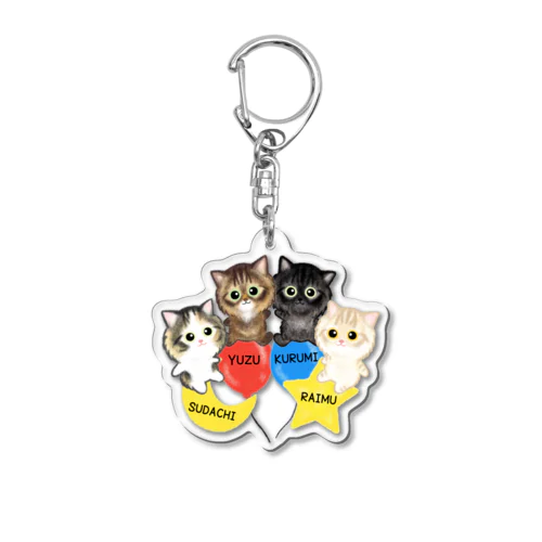 すーちゃんfamily Acrylic Key Chain