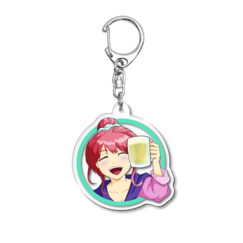 ほろ酔い女子 Acrylic Key Chain