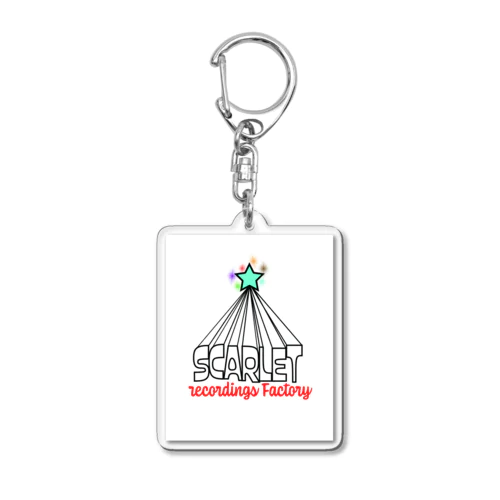 Star & Star Logo Acrylic Key Chain