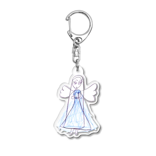 ドレスを着た天使 Acrylic Key Chain