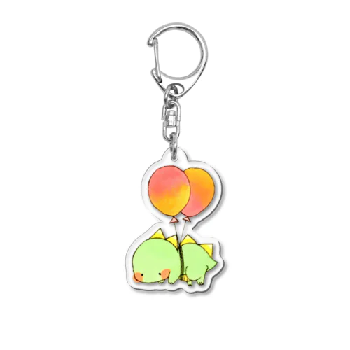 風船かいじゅうベビー Acrylic Key Chain