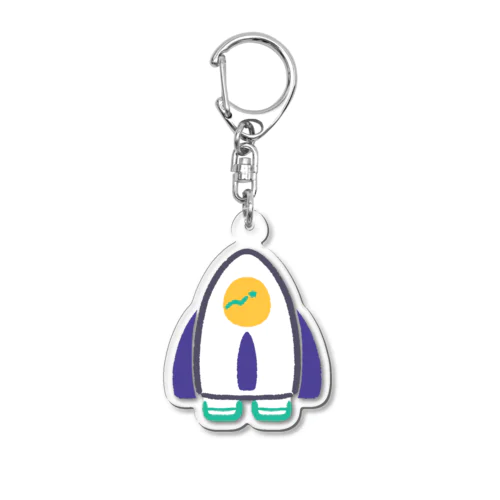 ロケット Acrylic Key Chain