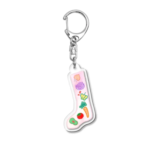 Vegetables  Acrylic Key Chain