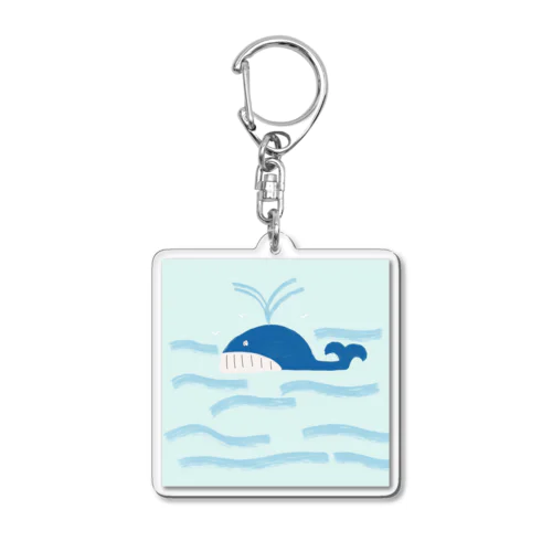 クジラ Acrylic Key Chain