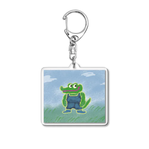 ワニくん Acrylic Key Chain