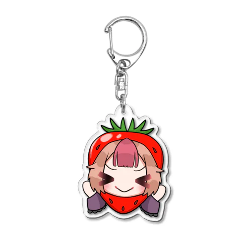 いちごやーよ Acrylic Key Chain