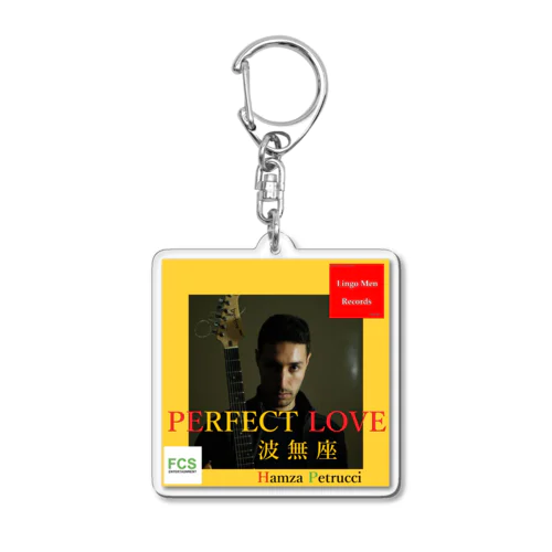 波無座 3rd. PERFECT LOVE Acrylic Key Chain