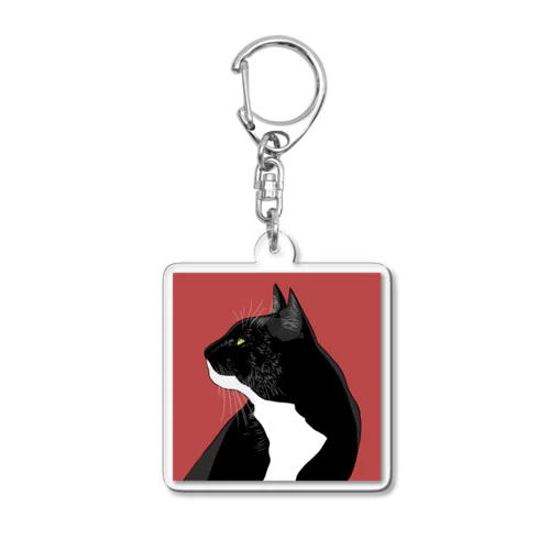 Bcat  Acrylic Key Chain