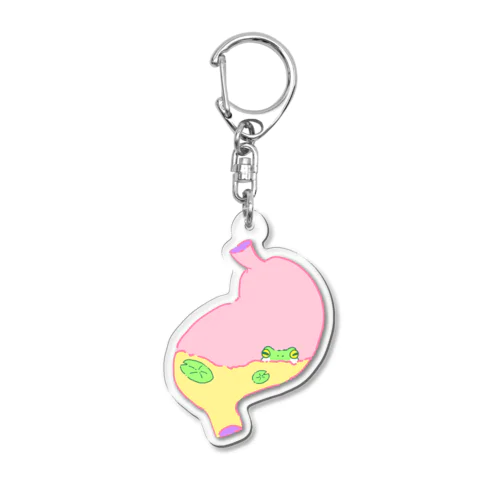 胃の中の蛙 Acrylic Key Chain