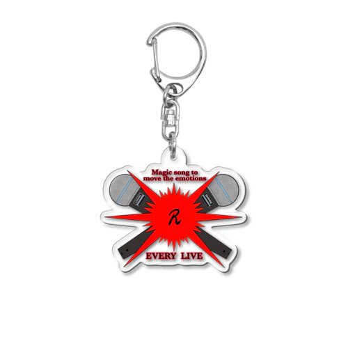 A Acrylic Key Chain