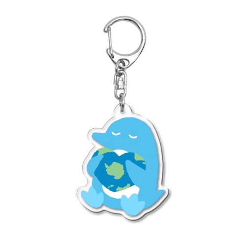 【寄付つき】#WorldPenguinDay Acrylic Key Chain