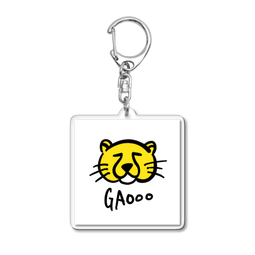 ライオン　虎　ヒョウ　チーター Acrylic Key Chain