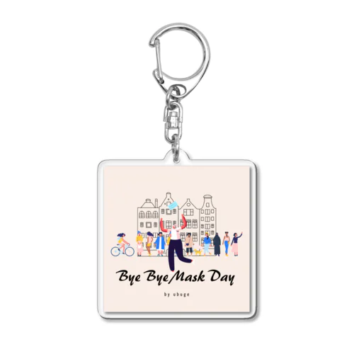 バイバイマスクデーグッズ Acrylic Key Chain