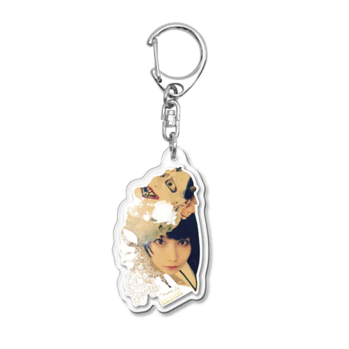 " Mamumimemo " Keyring Acrylic Key Chain