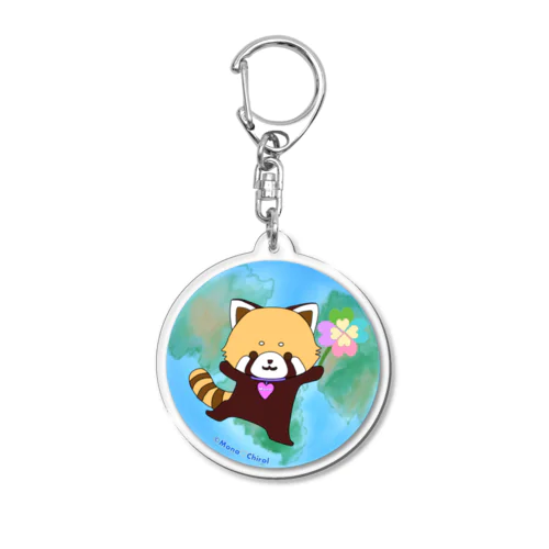 Monaくんｰ地球ver.ｰ Acrylic Key Chain