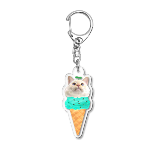 ダブルちゃん チョコミント Acrylic Key Chain