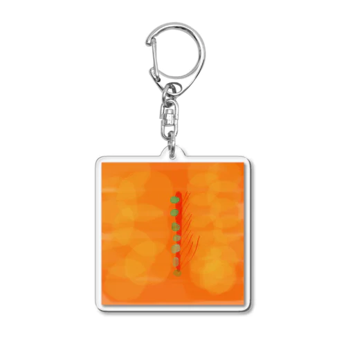 橙の精霊 Acrylic Key Chain