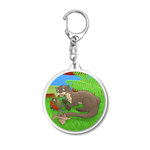 オオカワウソ Acrylic Key Chain