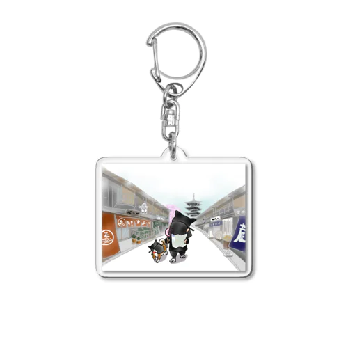 965さんぽ Acrylic Key Chain