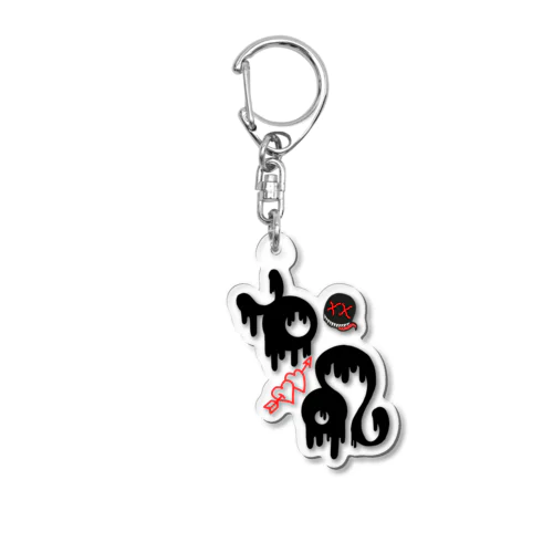 牡牛座と獅子座 Acrylic Key Chain