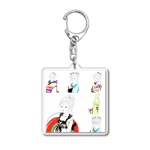 いちこちゃん Acrylic Key Chain