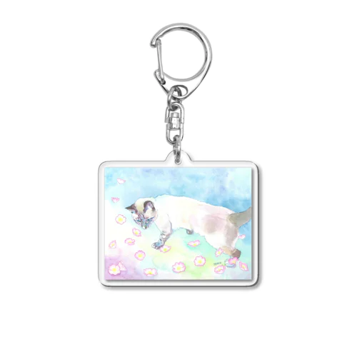 自由な心 Acrylic Key Chain