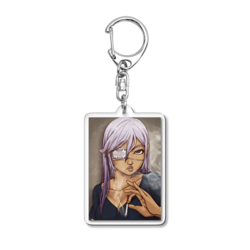 Sheva　“whatever” Acrylic Key Chain