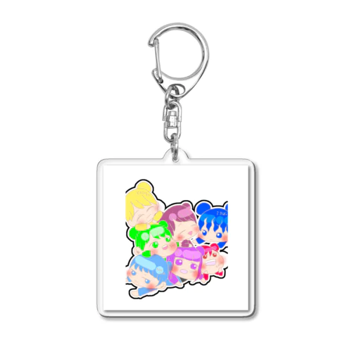 へけぞく Acrylic Key Chain