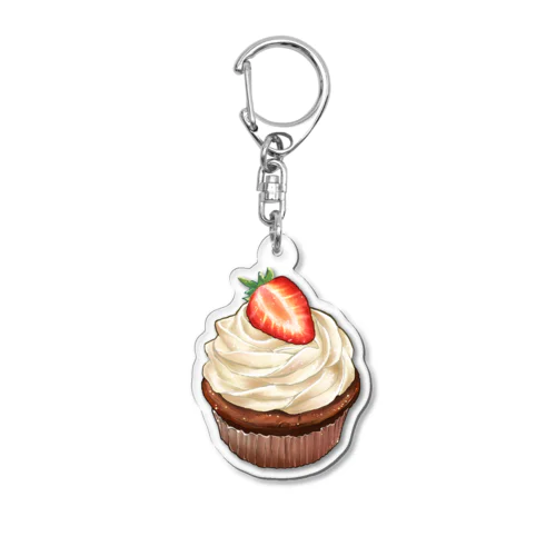 カップケーキ Acrylic Key Chain