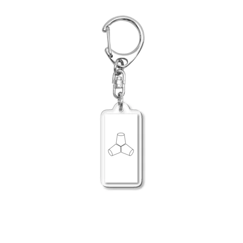 消波ブロック Acrylic Key Chain