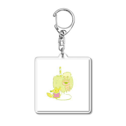 オタヌとキツネ Acrylic Key Chain