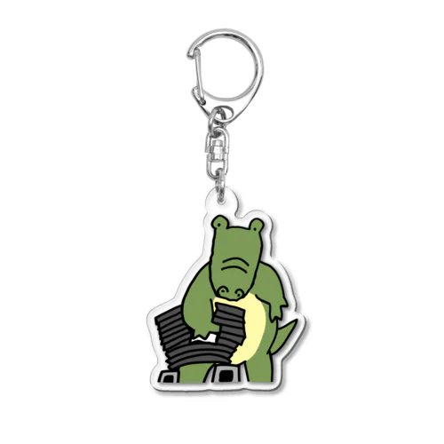 瓦わに Acrylic Key Chain