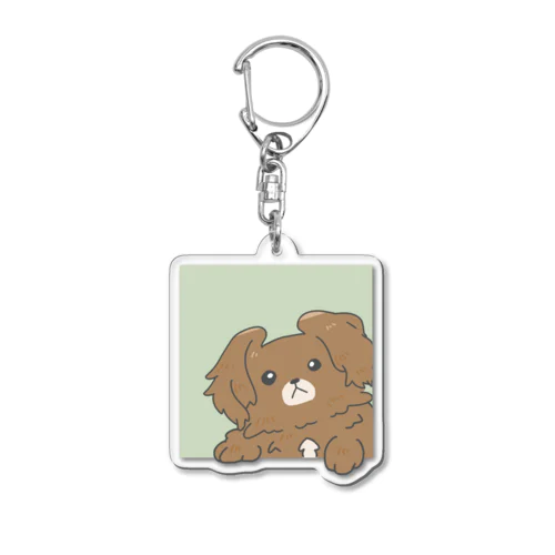 ひょっこり茶々ちゃん Acrylic Key Chain